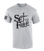 If The Son Set You Free You Will Be Free Indeed John 8:36 men's Christian tee - design view 6