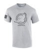 Mount Up With Wings As Eagles Isaiah 40:31 men's Christian tee - front graphic