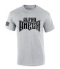 Alpha and Omega Beginning and the Ending Revelation Scripture men's Christian tee - design view 6