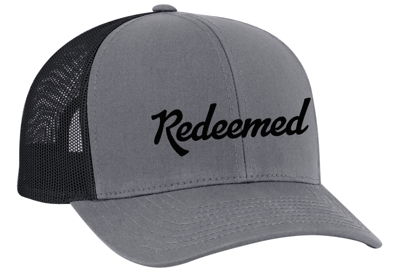 Trenz Shirt Company Men's Christian Redeemed Mesh Back Trucker Cap
