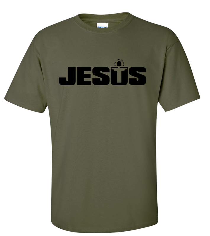 Eternal Life Praise Jesus Christ Prayer Worship men's Christian tee - design view 3