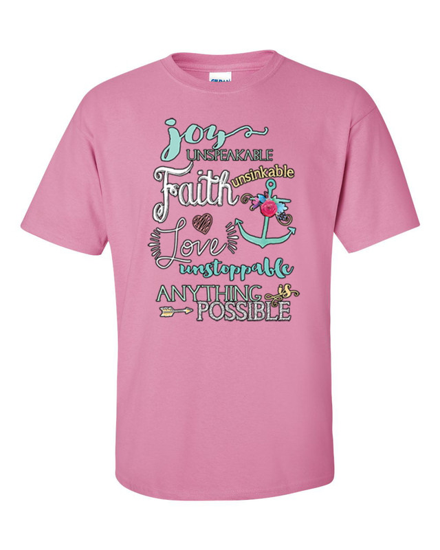 Anything Is Possible Christian Unisex Short Sleeve T-shirt