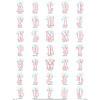 Sailor Alphabet Embroidery Font Design