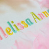 Melissa Embroidery Font Design Alphabet