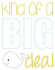 Big Deal Vintage and Blanket Stitch Applique  Embroidery Design