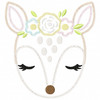 Sweet Fawn Vintage and Chain Stitch Machine Embroidery Design