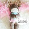 In the Hoop Mabel The Moose Plush Doll Machine Embroidery Design
