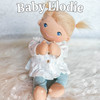 Baby Rag Doll Plushie Instant Download Design For Machine Embroidery
