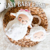Easy Baby Lamb Plushie Stuffie For Machine Embroidery Instant Download