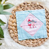 Square In a Square  Quilt Story Block Machine Embroidery Designs For Instant Download