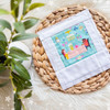 Portrait Photo Quilt Story Block Machine Embroidery Designs For Instant Download