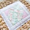 Stripes Quilt Story Block Instant Download Design for machine Embroidery