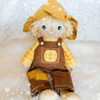 Scarecrow Rag Doll Plushie Design For Machine Embroidery Instant Download
