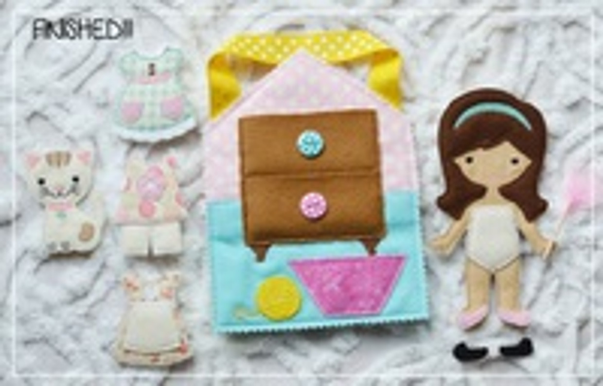 Sew With Me: Unpaper Doll Maggie Part 4 Sew With Me: Unpaper Doll Maggie Part 4