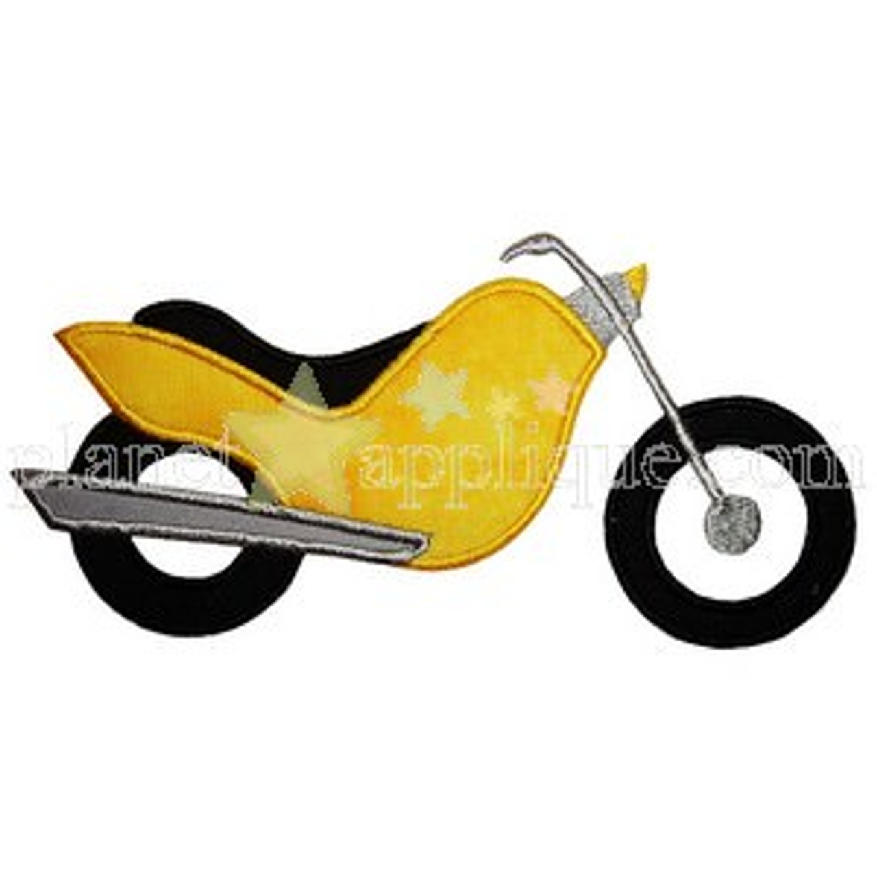 Motorcycle applique embroidery machine design Motorcycle applique embroidery machine design
