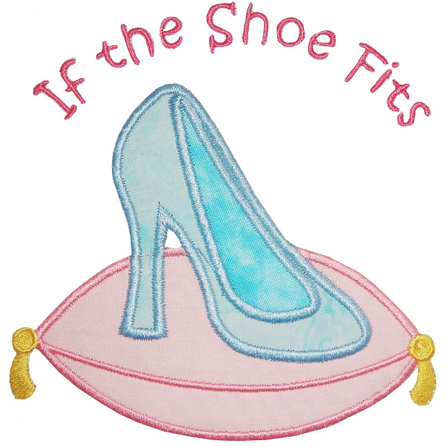 The Glass Slipper 印刷物 Glass Slipper Embroidery Machine Design