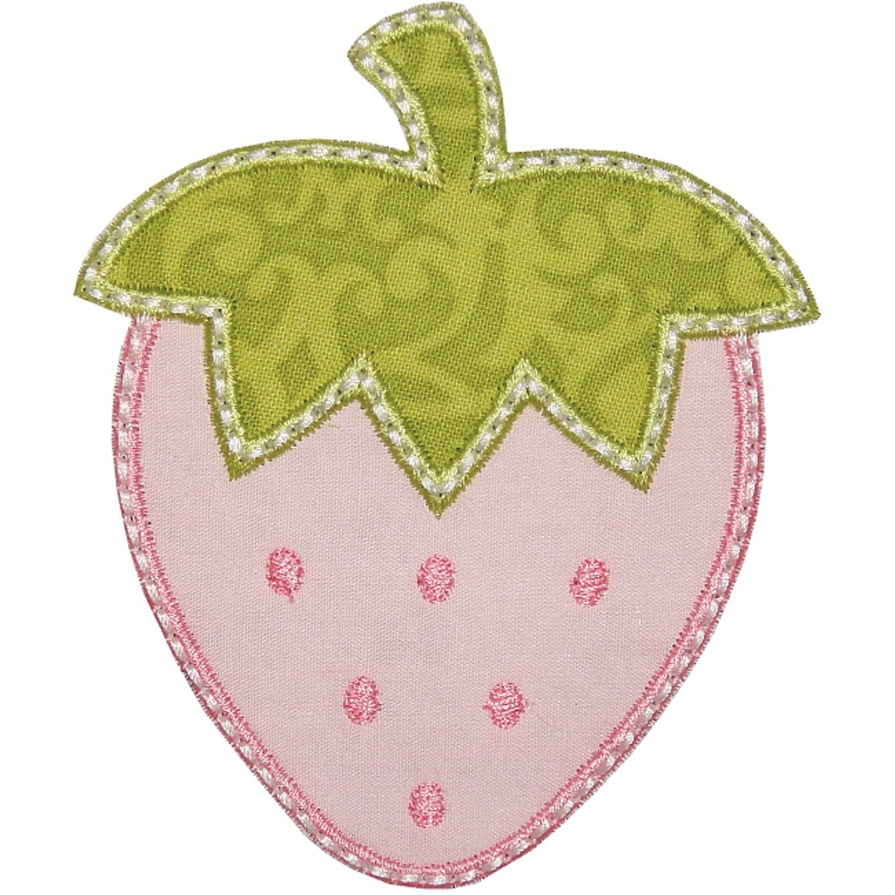 Strawberry Applique Embroidery Machine Design