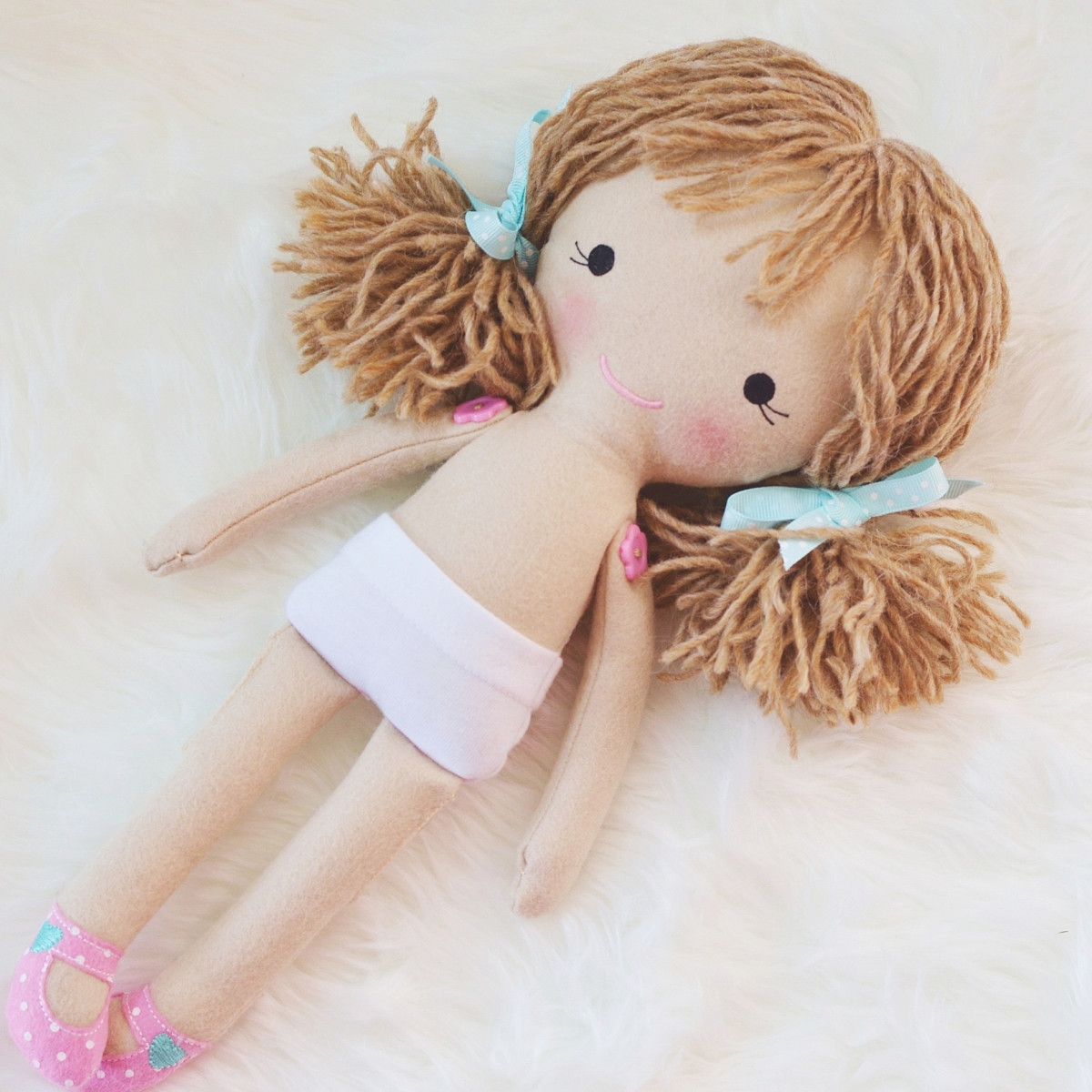 ITH Abby Doll and Pony Embroidery Machine Design