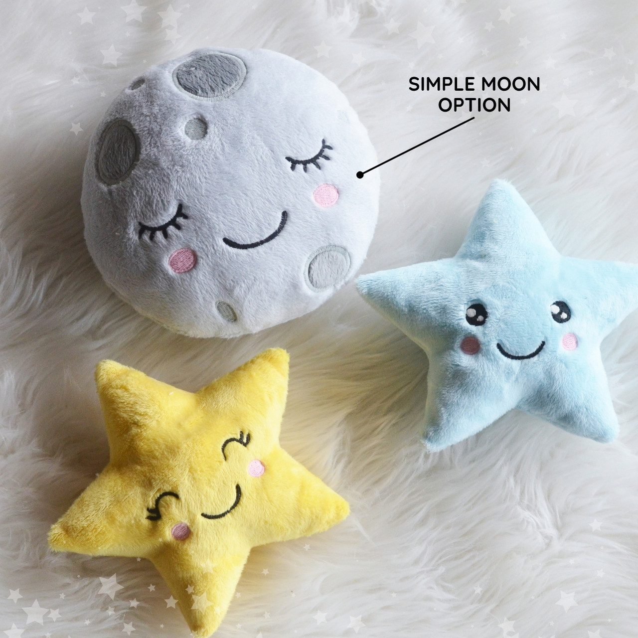 Celeste Moon Phase Plushie Design For Embroidery Machine Pattern