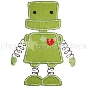 Robot Applique Embroidery Machine Design