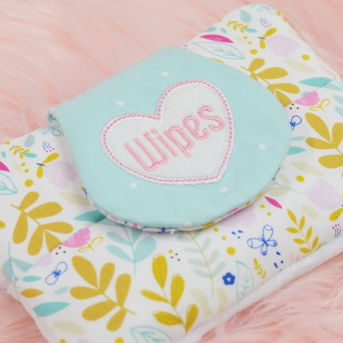In the Hoop Baby Wipes Case and Wipes Embroidery Machine Design