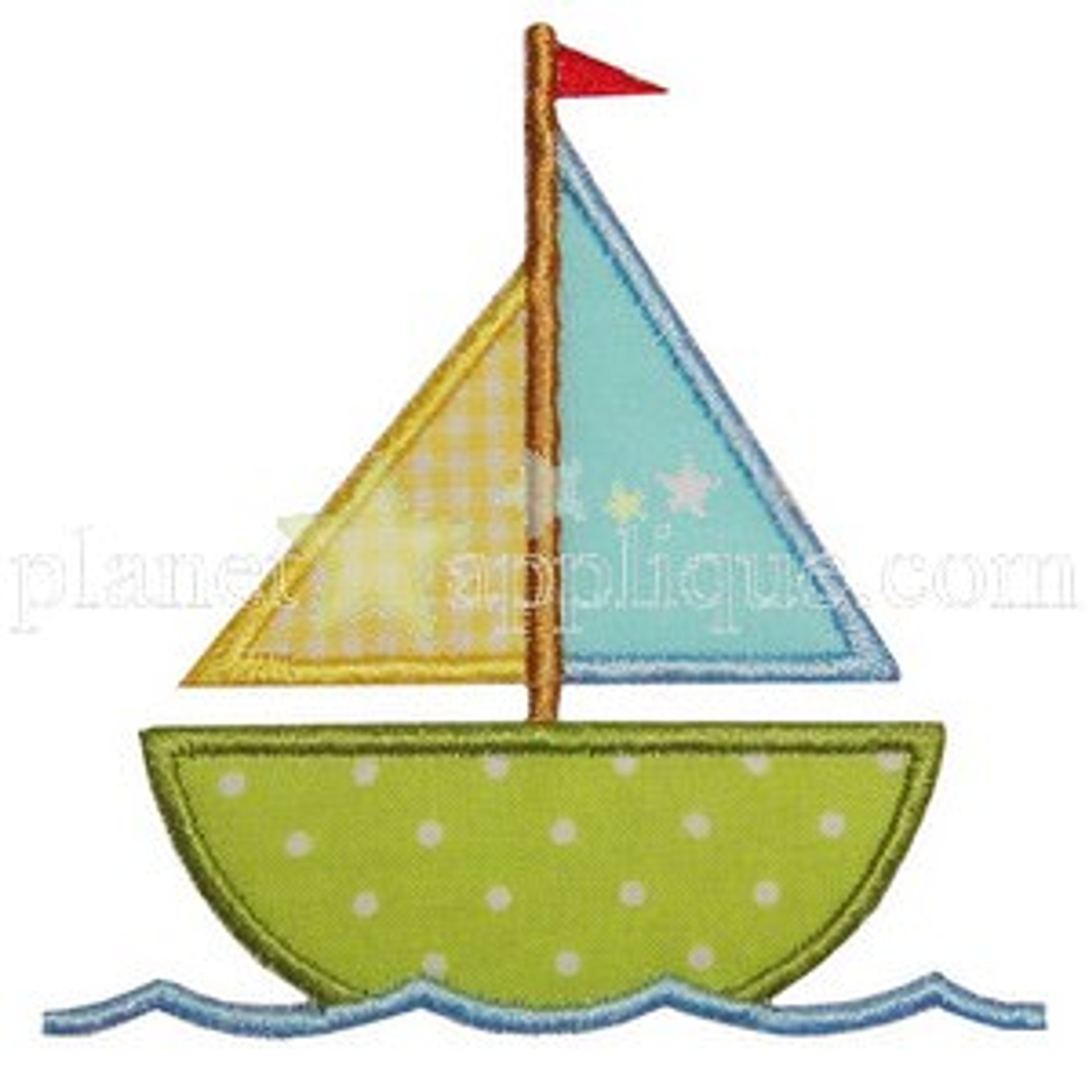 Sailboat Applique Embroidery Machine Design sailboat-applique-embroidery-machine-design