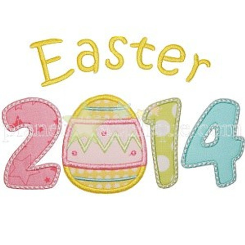 Easter 2014-2018 Machine Embroidery Design