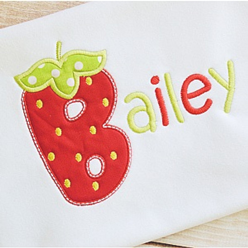 Strawberry Alpha Machine Embroidery Design