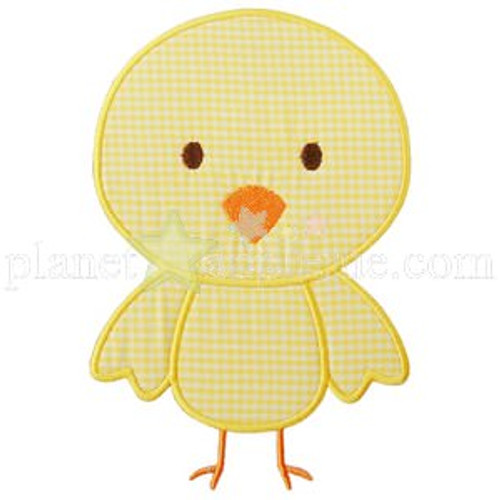 Baby Chick Applique Machine Embroidery Design