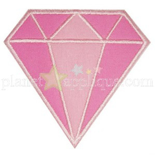 Diamond Applique Machine Embroidery Design