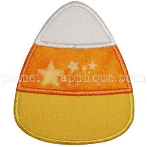 Candy Corn Applique Machine Embroidery Design