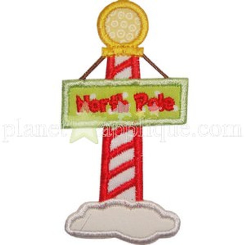 Northpole 2 Applique Machine Embroidery Design