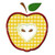 Sliced Apple Applique Machine Embroidery Design Sliced Apple Applique Machine Embroidery Design