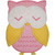 Cute Owl Applique Machine Embroidery Design