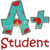 A+ Student Applique Machine Embroidery Design A+ Student Applique Machine Embroidery Design