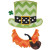 Leprechaun Hat and Beard Machine Embroidery Design Leprechaun Hat and Beard Machine Embroidery Design