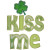 Kiss Me Clover Machine Embroidery Design