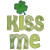 Kiss Me Clover Machine Embroidery Design Kiss Me Clover Machine Embroidery Design