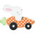 Carrot Car Bunny Machine Embroidery Design Carrot Car Bunny Machine Embroidery Design