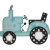 Tractor 2 Applique Machine Embroidery Design