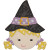 Witch 3 Applique Machine Embroidery Design Witch 3 Applique Machine Embroidery Design