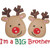Sibling Reindeer Machine Embroidery Design Sibling Reindeer Machine Embroidery Design