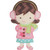 Winterland Girl Applique Machine Embroidery Design