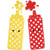 Ketchup and Mustard Machine Embroidery Design Ketchup and Mustard Machine Embroidery Design