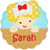 Sailor Girl Patch Machine Embroidery Design