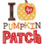 I Love The Pumpkin Patch Machine Embroidery Design I Love The Pumpkin Patch Machine Embroidery Design