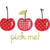 Pick Me Cherries Machine Embroidery Design