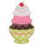 Ice Cream Bowl Machine Embroidery Design Ice Cream Bowl Machine Embroidery Design
