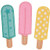 Popsicles Applique Machine Embroidery Design Popsicles Applique Machine Embroidery Design