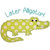 Later Alligator Applique Machine Embroidery Design Later Alligator Applique Machine Embroidery Design